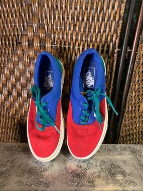 Vans Color Block Sneakers Size 7